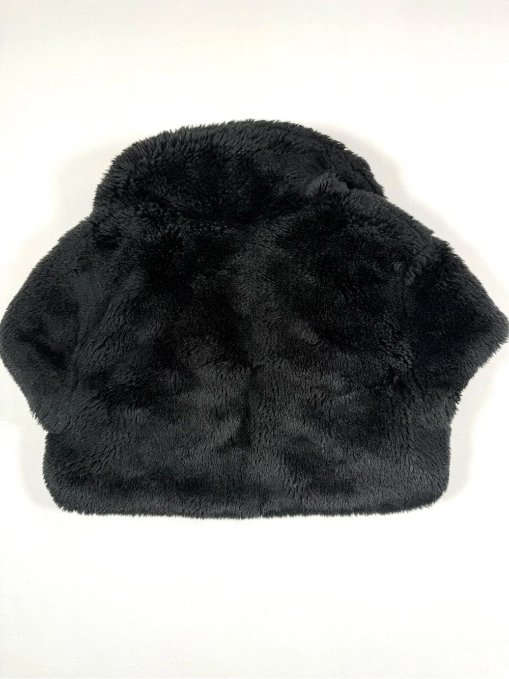 VINTAGE GAP Girls Black Faux Fur Capelet Shrug Toddler L-XL 3T-5T Holiday Formal